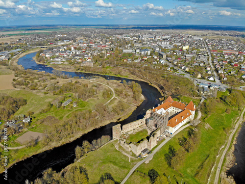 Bauska Castle! Located on the island in Latvia!