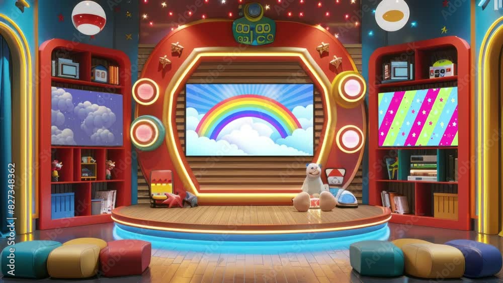 Kids TV Show Virtual Studio