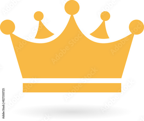 Royal crown vector icon