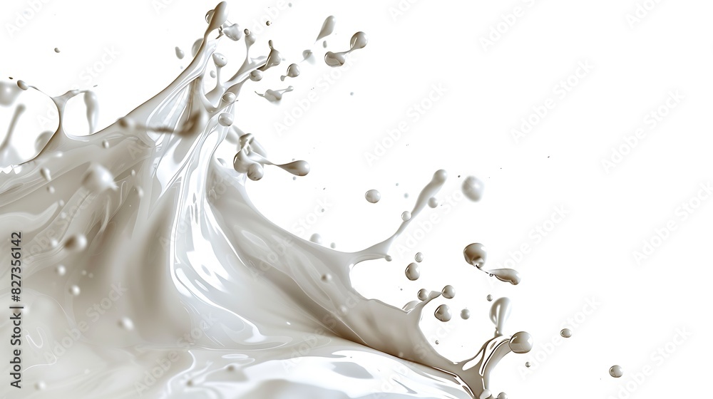 milk splash Isolated on white background milk splash Isolated on white background