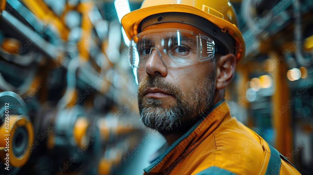 industrial engineers in hard hats work at the heavy industry manufacturing factory industrial worker indoors in factory man working in an industrial factory safety first concept industrial engineers in hard hats work at the heavy industry manufacturing factory industrial worker indoors in factory man working in an industrial factory safety first concept