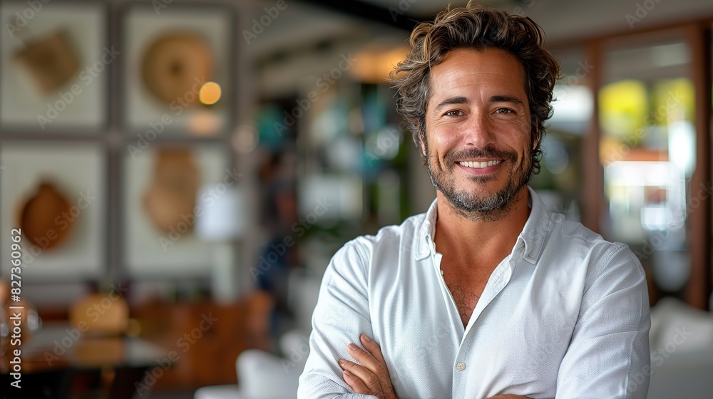 portrait of a professional businessman or manger a smiling with arms crossed at office portrait of a professional businessman or manger a smiling with arms crossed at office