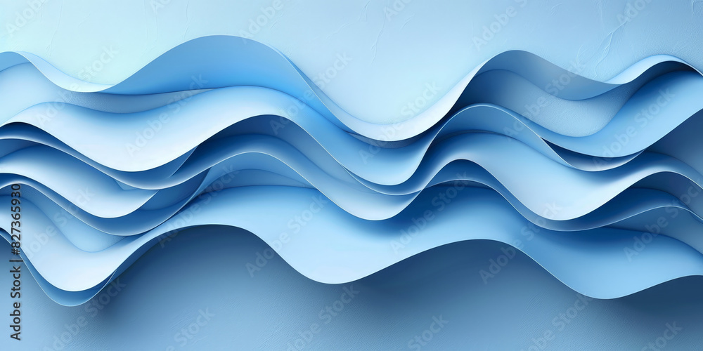 Vibrant abstract blue wave pattern background with layered design elements in a dynamic, fluid arrangement creating a visually captivating banner and web poster template. Abstract blue paper cut.banne Vibrant abstract blue wave pattern background with layered design elements in a dynamic, fluid arrangement creating a visually captivating banner and web poster template. Abstract blue paper cut.banne