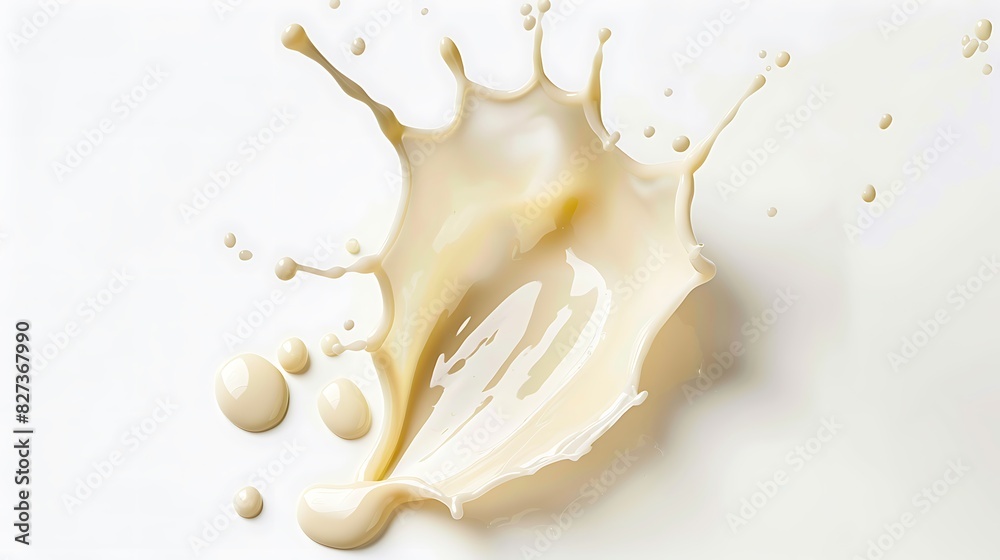 milk splash Isolated on white background milk splash Isolated on white background
