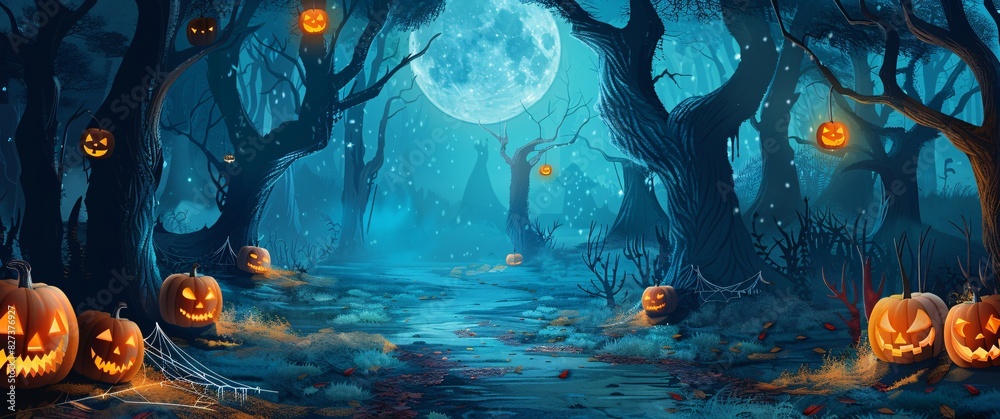 Obraz premium abstract halloween background