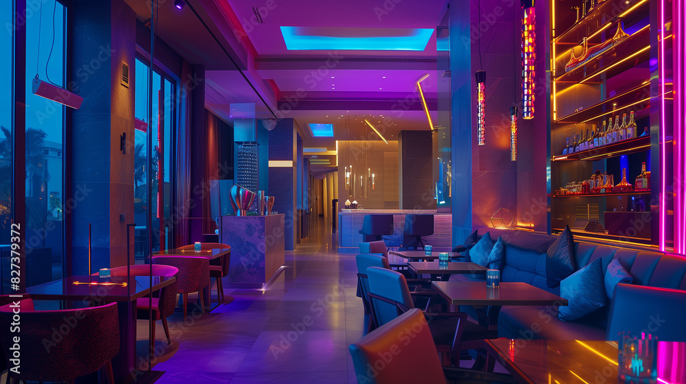 Hotel decoration bar