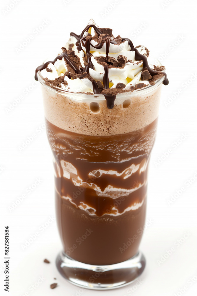 thick chocolate milkshake, white background png thick chocolate milkshake, white background png