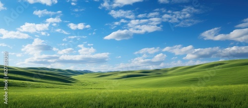 blue sky with clouds