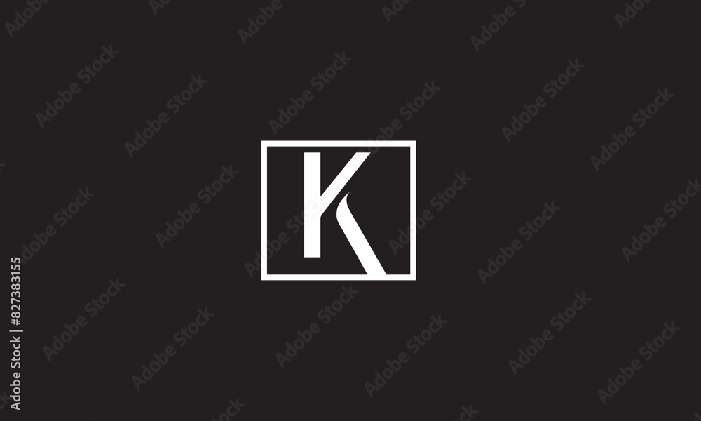 K, KK , K , Abstract Letters Logo Monogram K, KK , K , Abstract Letters Logo Monogram