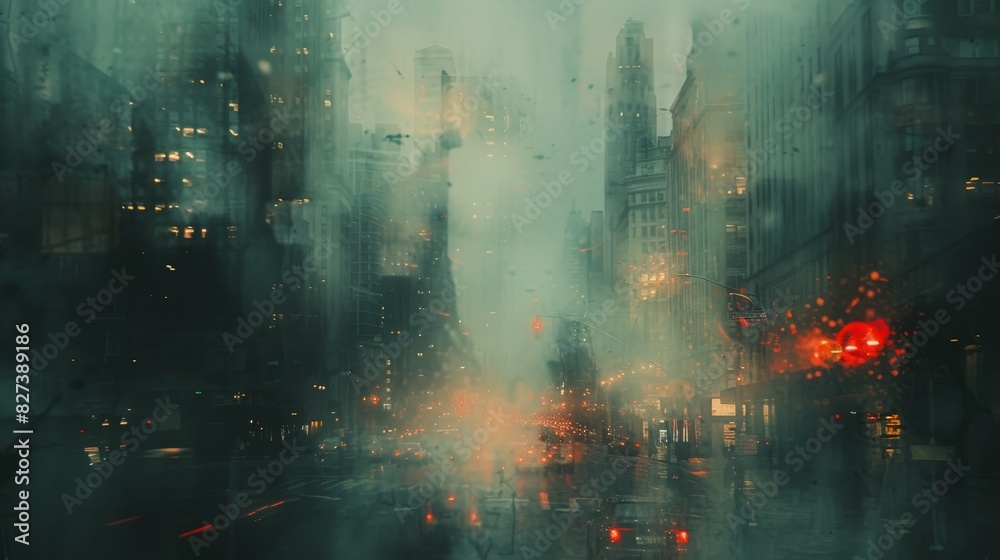 An abstract photograph featuring fuzzy graphics, where shapes are softly blurred and overlaid with fine noise. The minimalist composition creates a sense of gentle disarray and visual interest. An abstract photograph featuring fuzzy graphics, where shapes are softly blurred and overlaid with fine noise. The minimalist composition creates a sense of gentle disarray and visual interest.