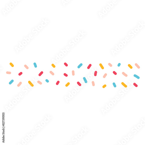 Fun colorful line doodle seamless pattern. Creative minimalist style art background for children or trendy design with basic shapes. Simple childish scribble backdrop.