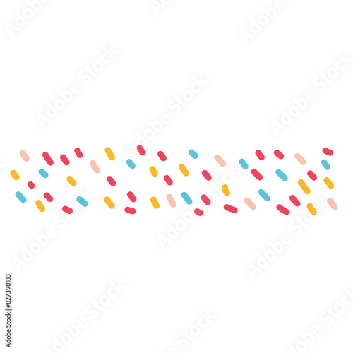 Fun colorful line doodle seamless pattern. Creative minimalist style art background for children or trendy design with basic shapes. Simple childish scribble backdrop.