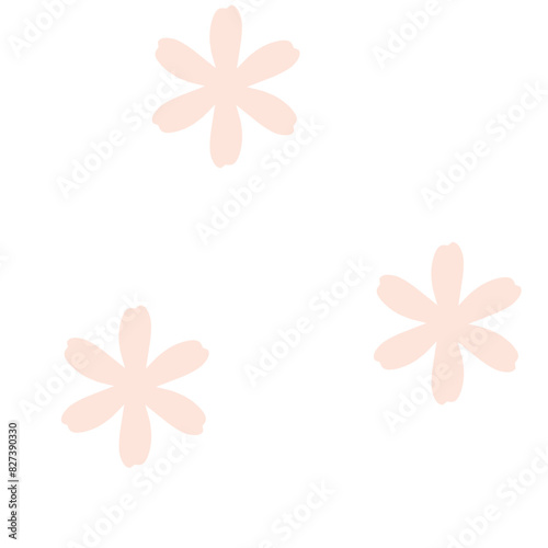 Flowers suitable for decoration, stickers, cards, jpg work