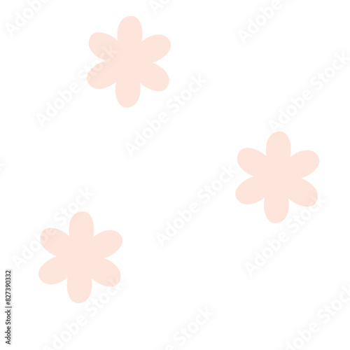 Flowers suitable for decoration, stickers, cards, jpg work