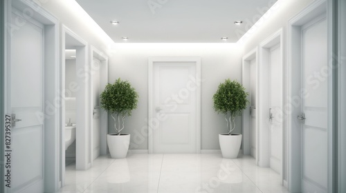 white ceramic urinal chamber pot interior photo