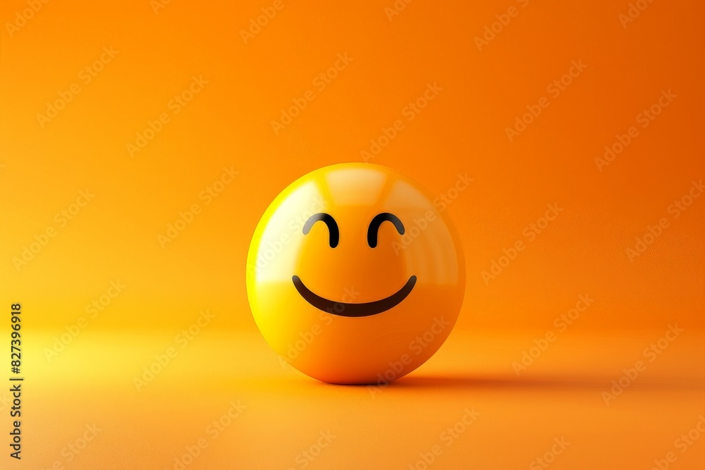 Happy smiley face - icon. Beautiful simple AI generated image in 4K, unique. Happy smiley face - icon. Beautiful simple AI generated image in 4K, unique.