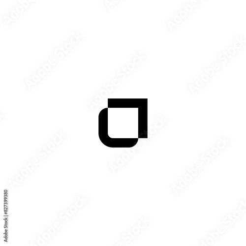 symbol of two overlapping square shapes