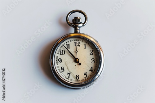 Vintage Analog Clock with Roman Numerals