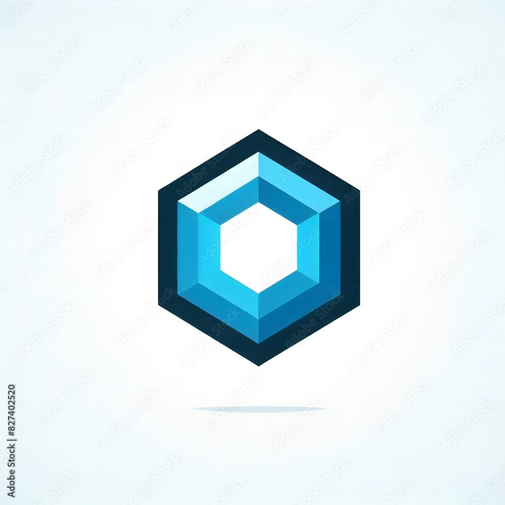 AI Generate of Logo Concept Design Vector Icon of Geometric Shape Hexagonal in Random Color and Pattern, Hexagon, Segi Enam, Cube 3D AI Generate of Logo Concept Design Vector Icon of Geometric Shape Hexagonal in Random Color and Pattern, Hexagon, Segi Enam, Cube 3D