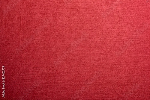 red texture of soft cardboard. Clear red background. A clean place for a congratulatory text - generative ai
