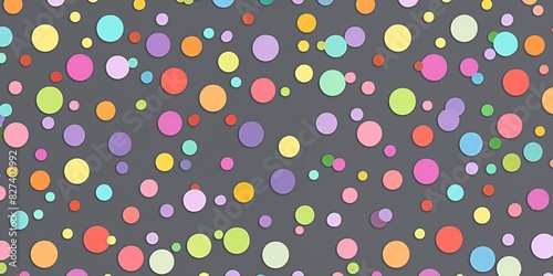 Colorful Spray of Confetti Background