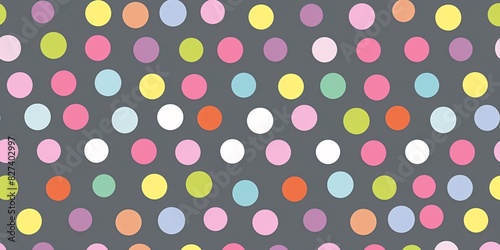 Colorful Polka Dots Pattern