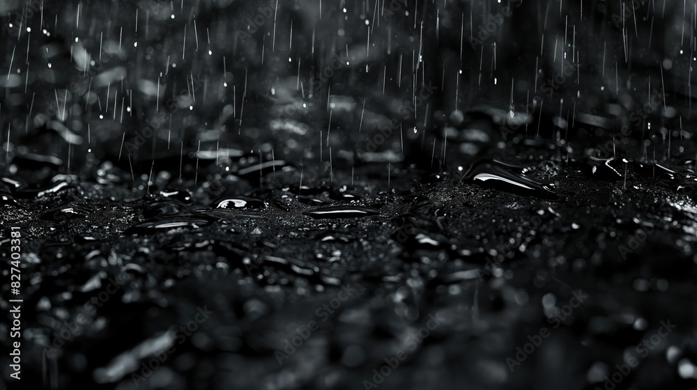 raining rain on black background, for overlay raining rain on black background, for overlay