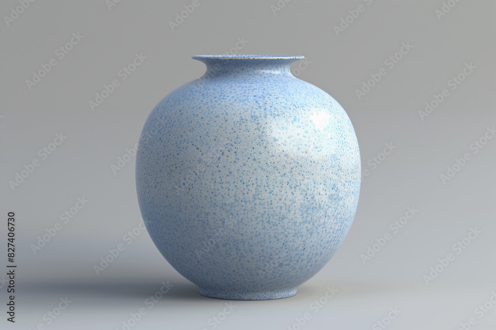 light blue vase on a white background light blue vase on a white background
