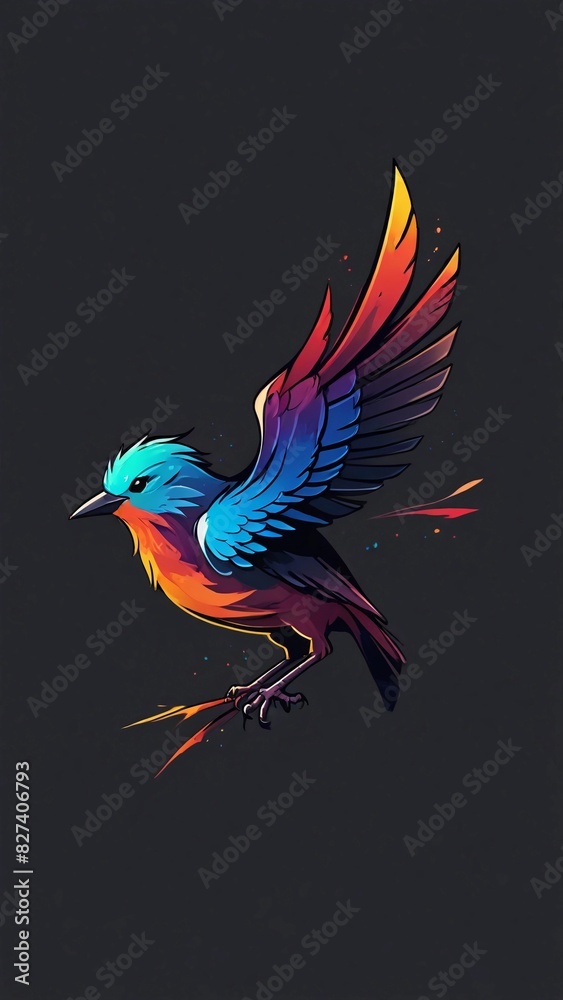 Obraz premium bird on a branch