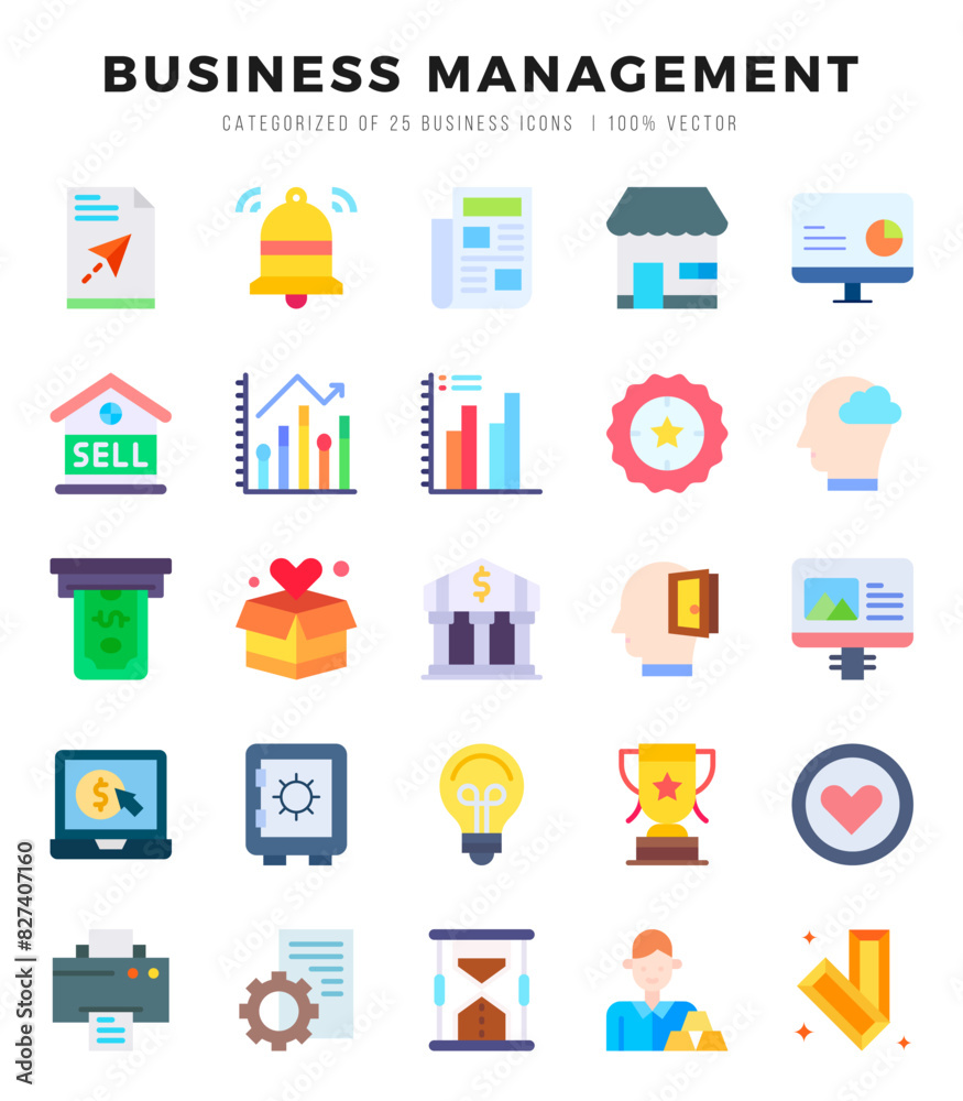 Business Management icon pack for your website. mobile. presentation. and logo design. Business Management icon pack for your website. mobile. presentation. and logo design.