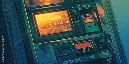 Card Skimming at ATMs: An infographic explaining how card skimming devices are placed on ATMs to steal card information, often accompanied by a pinhole camera to capture PIN numbers