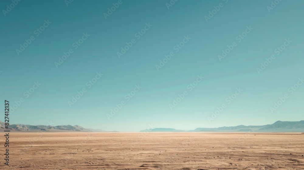 Vast and boundless gobi desert landscape background Vast and boundless gobi desert landscape background