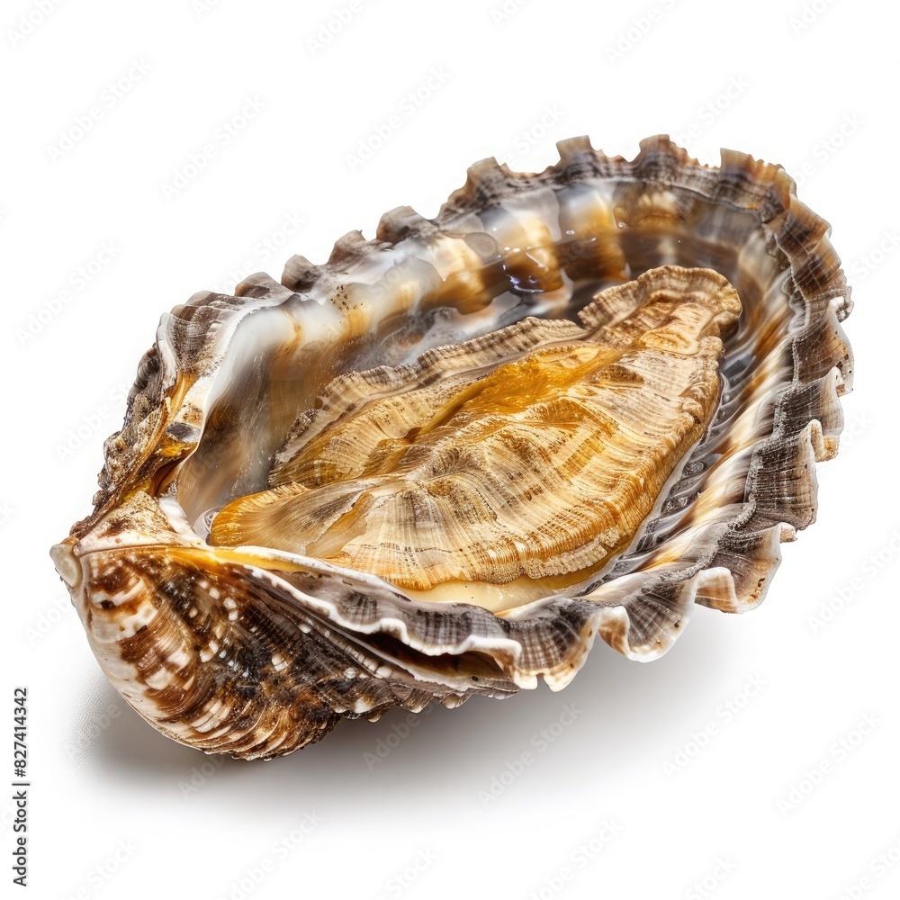 fresh raw Limpet isolated on white background with clipping path fresh raw Limpet isolated on white background with clipping path