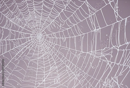 Pastel Halloween Spiderweb Form Background