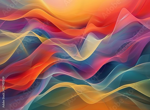 Colorful Waves photo