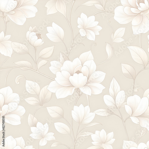 seamless floral background