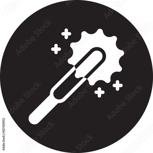 sparkler glyph icon