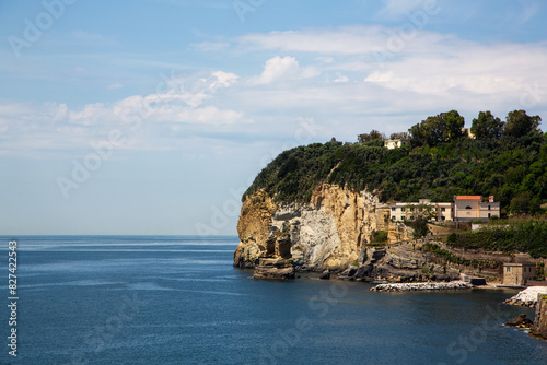 Pozzuoli Gulf, Naples, view of Nisida Island