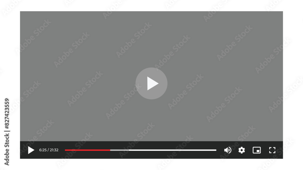 Flat Abstract Video Template Flat Abstract Video Template