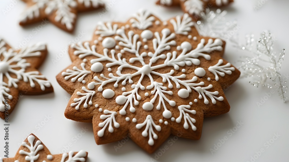 a freshly baked gingerbread cookie a freshly baked gingerbread cookie