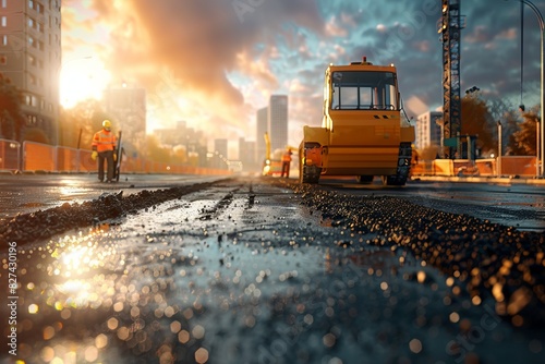 road construction photo