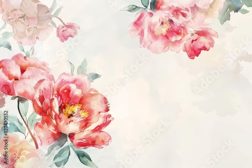 Boho round floral frame sticker style on transparent background - Ai generated. Beautiful simple AI generated image in 4K, unique.