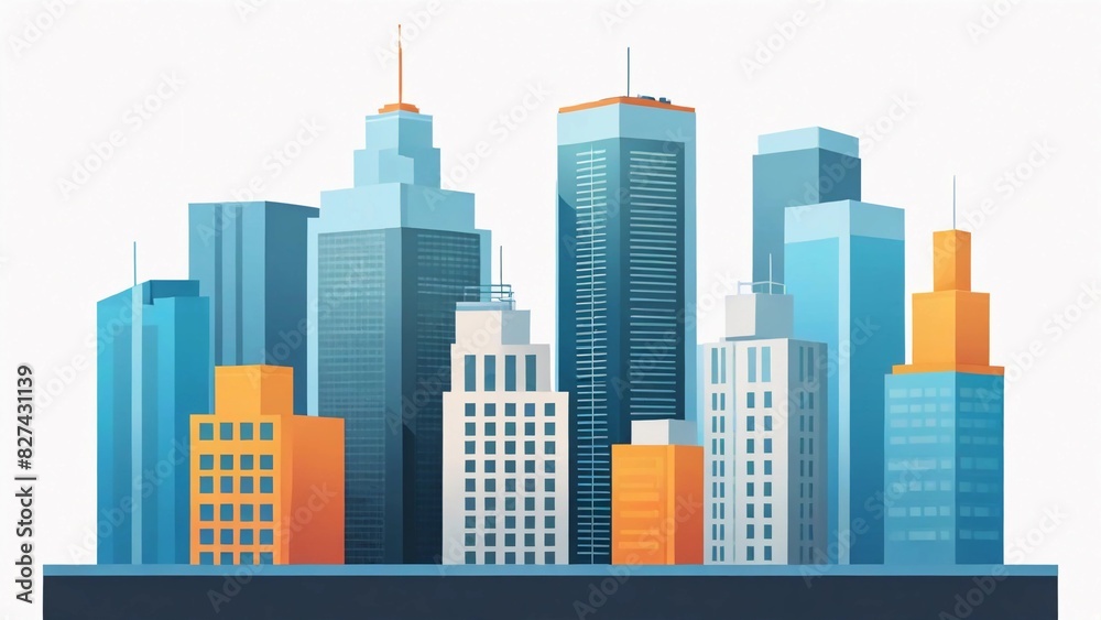 city skyline vector illustration city skyline vector illustration
