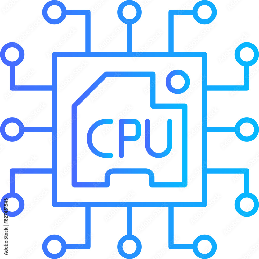 Processor Icon Processor Icon