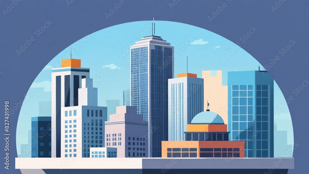 city skyline vector illustration city skyline vector illustration