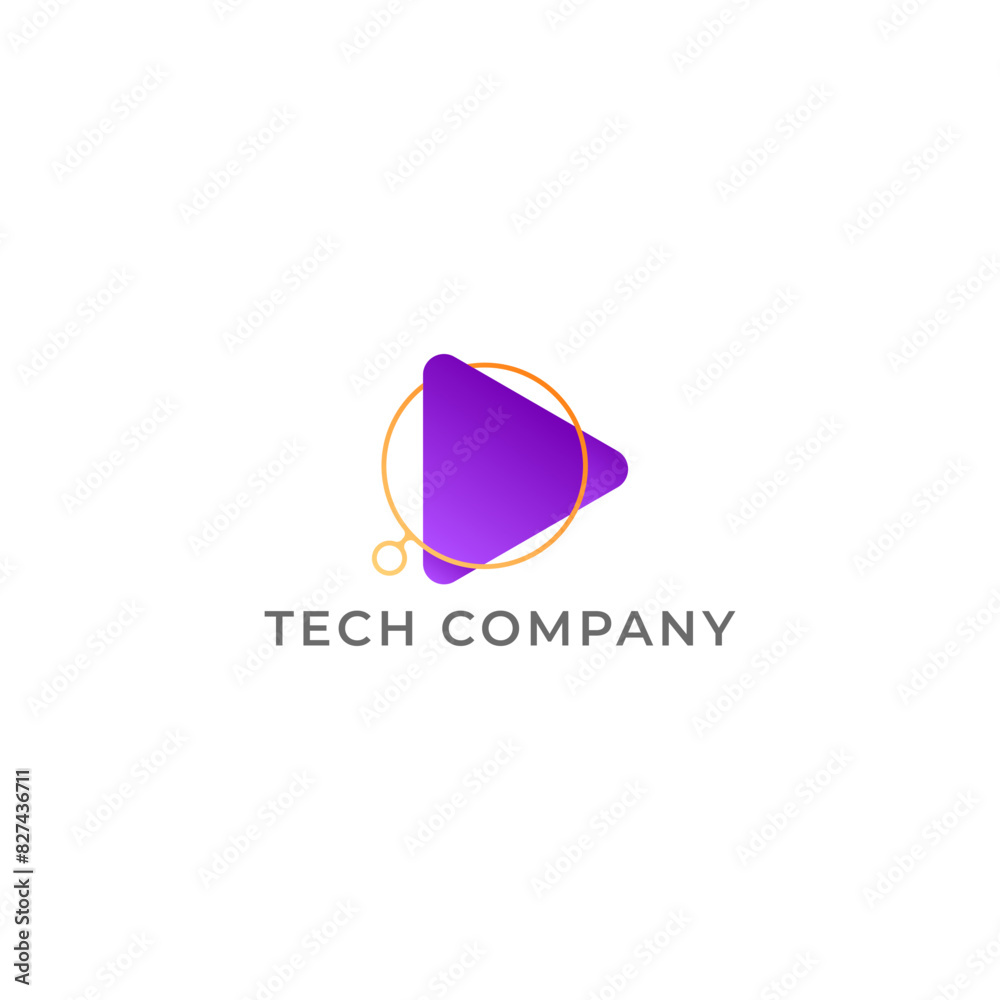 ABSTRACT ILLUSTRATION TRIANGLE WITH CIRCLE SIMPLE MINIMALIST GRADIENT PURPLE ORANGE COLOR TECH LOGO ICON MODERN SIMPLE TEMPLATE DESIGN VECTOR ABSTRACT ILLUSTRATION TRIANGLE WITH CIRCLE SIMPLE MINIMALIST GRADIENT PURPLE ORANGE COLOR TECH LOGO ICON MODERN SIMPLE TEMPLATE DESIGN VECTOR