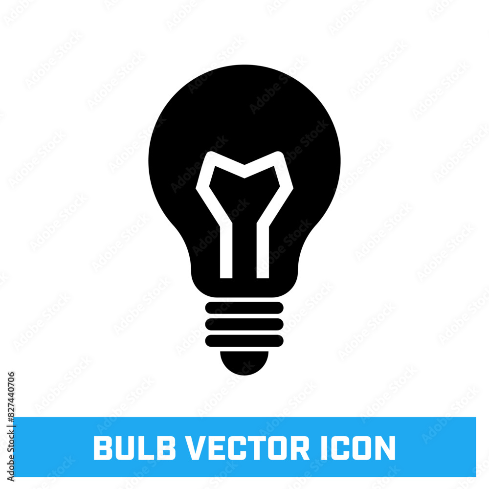 Light Bulb Vector Icon. Lamp sign. Idea concept. Light Bulb Vector Icon. Lamp sign. Idea concept.