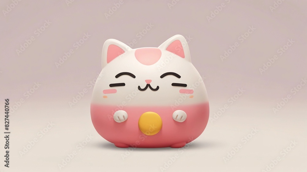 Icon cat 3d Icon cat 3d