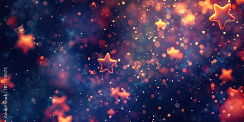 Starlight Sparkle: Tiny stars scattered across the background, creating a magical and whimsical atmosphere photo