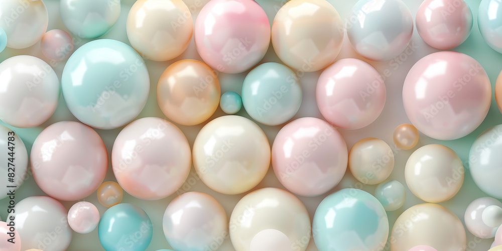 Pastel Pop: Soft pastel colors arranged in a repeating pattern, giving a subtle and soothing background with a hint of fun